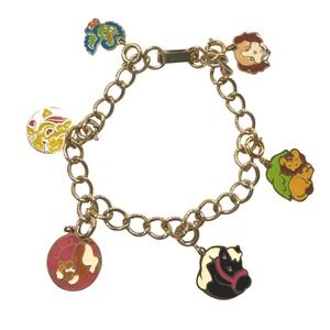 LITTLEST PET SHOP Vintage Charm Bracelet 90s Horse Lion Bird Fish Hamster RARE